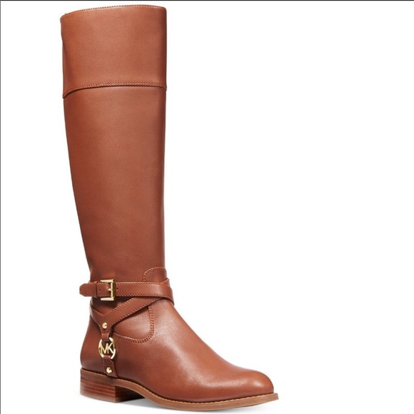 New without box Michael Kors Preston brown boots 5 - Picture 7 of 8